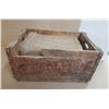 Image 6 : Vintage Canada Dry Wooden Crate and Battery Jar (Crack from Bottom - See Photo)