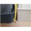 Image 2 : (2) Storage Container With Lids. (For Dimension See Photos)