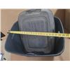Image 4 : (2) Storage Container With Lids. (For Dimension See Photos)