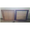 Image 4 : (2) Vintage Folding Game Board Tables. (Height 27")