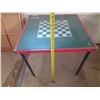 Image 6 : (2) Vintage Folding Game Board Tables. (Height 27")