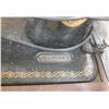 Image 6 : Singer Sewing Machine with Case. (Untested)