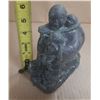Image 1 : A Wolf Original Handmade from Canada - Sculpture.