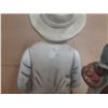 Image 5 : Vintage bisque porcelain farmer and wife figurines, commonly produced by brands like Homco (Home Int