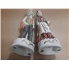 Image 6 : Vintage bisque porcelain farmer and wife figurines, commonly produced by brands like Homco (Home Int