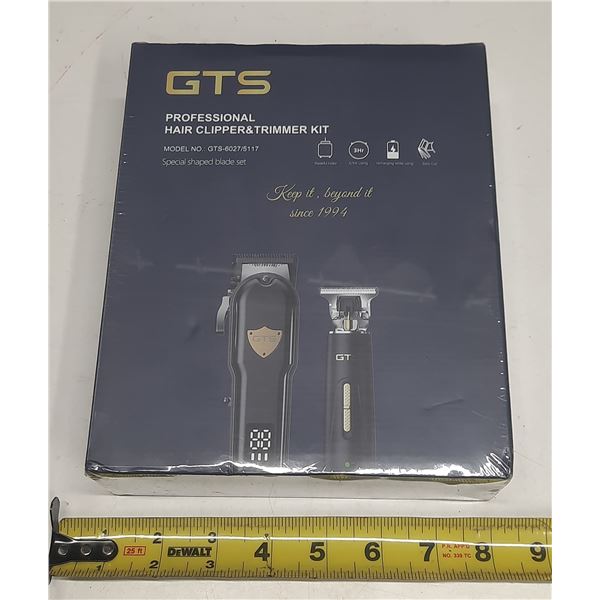GTS Professional Hair Clipper & Trimmer Kit (Model GTS-6027/5117. (Brand New, Never Open Still In Or