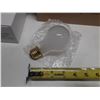 Image 2 : (12) Haraqi A19 130V 60W E26 Frosted Rough Service incandescent light bulbs. (All New)