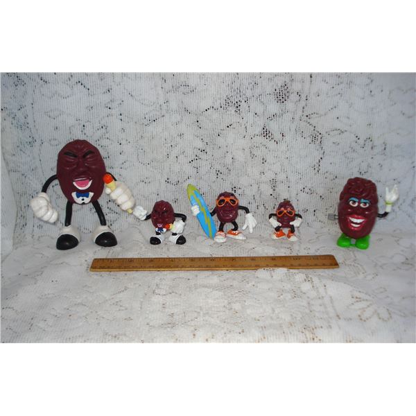 California Raisins  Wind-up Toy And Figures