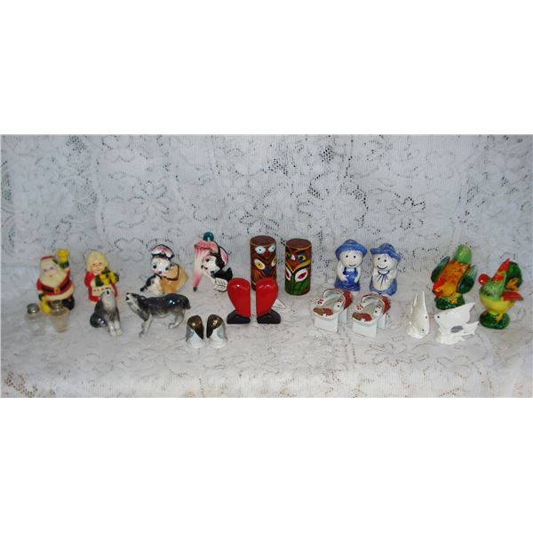 Assorted Salt & Pepper Shakers