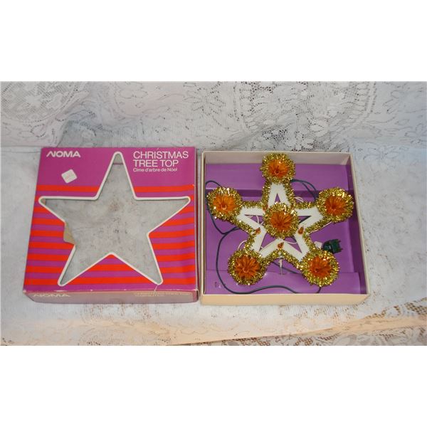 Vintage Noma Christmas Tree Topper Working