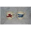 Image 2 : Set Of 4 Vintage Airplane Themed Mugs