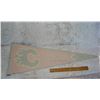 Image 2 : Calgary Flames Pennant With Little Silver Sticker