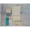 Image 3 : Very Collectible Cunard Shipping Line Memorabilia   Menu  Postcards Etc