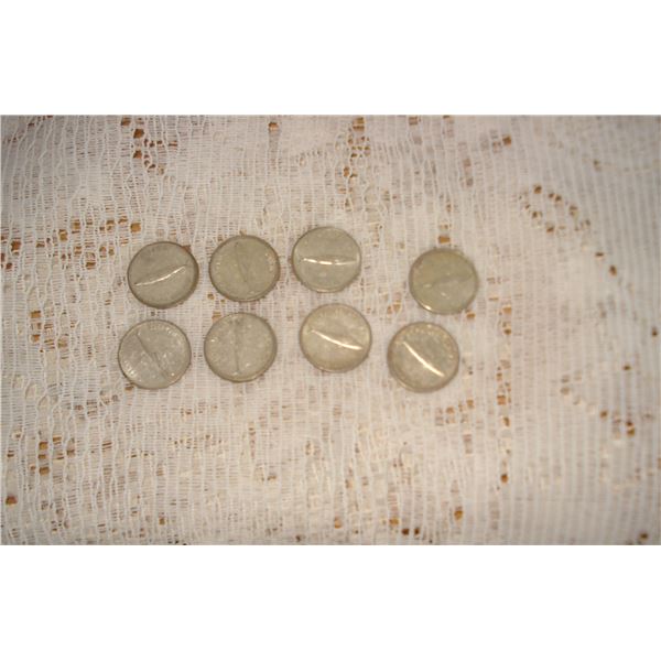 6 Canadian Centennial Dimes