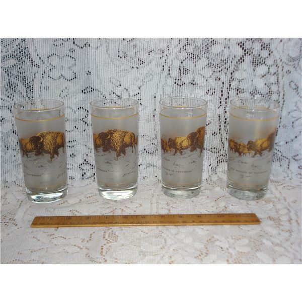 Set Of Buffalo Glasses