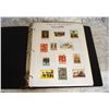 Image 1 : Binder of 20 Pages Of Stamps Arranged By Theme  Military, Sports, Music, Christmas, Animals, Flowers
