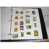 Image 8 : Binder of 20 Pages Of Stamps Arranged By Theme  Military, Sports, Music, Christmas, Animals, Flowers