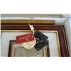 Image 2 : Silvart Silverline Numbered Limited Edition 925 Silver Over Embossed Scene In Mahogany Frame