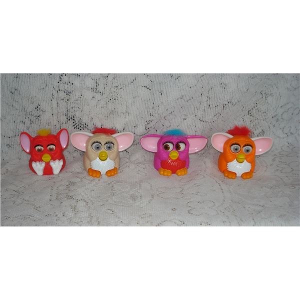 4 Vintage Furbies