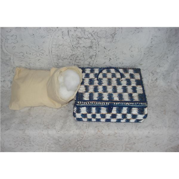 Sewing Box And Supplies