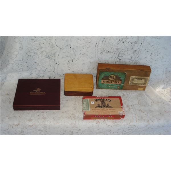 Assorted Vintage Boxes