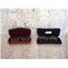 Image 1 : Antique Reading Glasses In Hard Cases