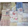 Image 2 : Assorted Linens  Appear Nice Vintage Condition However Lot Not Examined