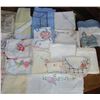 Image 3 : Assorted Linens  Appear Nice Vintage Condition However Lot Not Examined