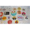 Image 3 : Collectible Pinback Lot  Condition Issues Top Left Pin