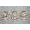 Image 2 : Set of 6 Royal Albert Dimity Rose Teacup Sets And Protectors