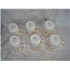 Image 2 : Set Of 6 Royal Albert Dimity Rose Coffee Mugs