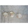 Image 2 : Assorted Royal Albert Dimity Rose Plus 20 Protectors  No Plate For Butter Lid