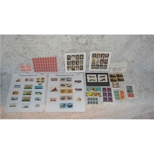 Stamps  Some Sheets