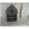 Image 1 : Metal Barn With Battery Operated Light  Batteries Not Included