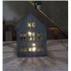 Image 2 : Metal Barn With Battery Operated Light  Batteries Not Included