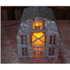 Image 2 : Metal Barn With Battery Operated Candle  Batteries Not Included