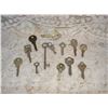 Image 2 : Assorted Keys  Lot On Right Is Decorative