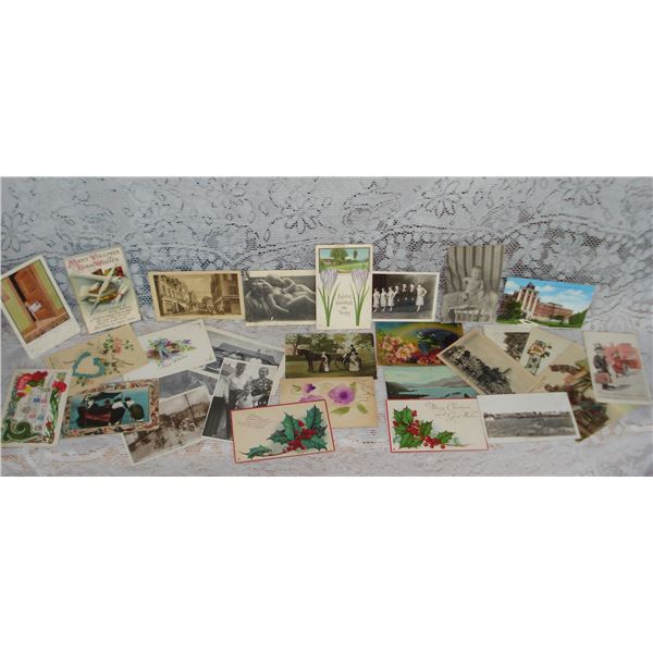 Old Postcards  Used And Unused Plus Photos