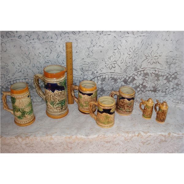 Pitcher  Steins and Pair S&P
