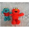 Image 1 : Vintage Elmo And Cookie Monster   Working Batteries Included