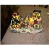 Image 2 : Pretty Light-Up Christmas Village   Lights Automatically Change Colour