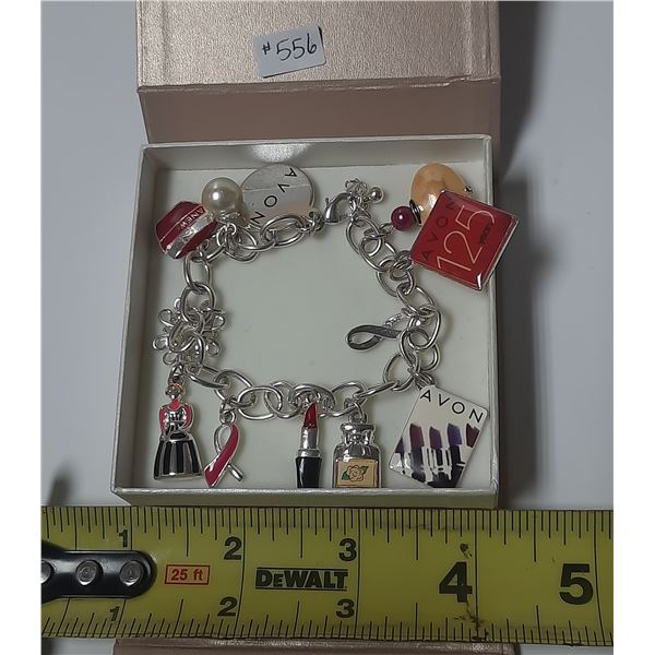 Avon charm bracelet