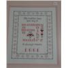 Image 2 : Cross stitch sampler