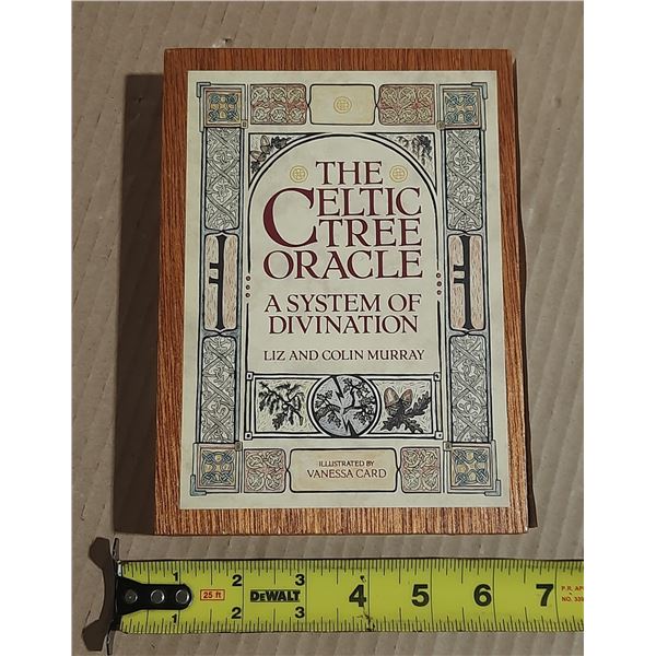 Celtic Tree Oracle, Divination set, mint in box