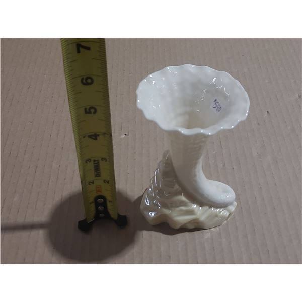 Belleek Vase, green mark, 1965-81