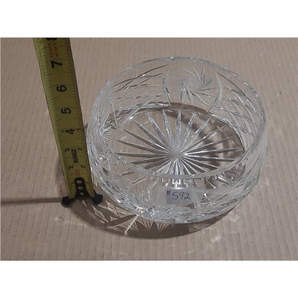 Cut Crystal fruit bowl
