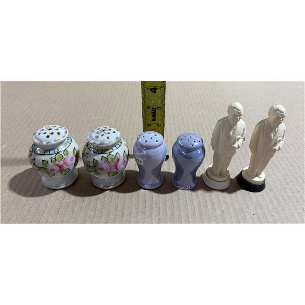 Lot of salt and pepper shakers