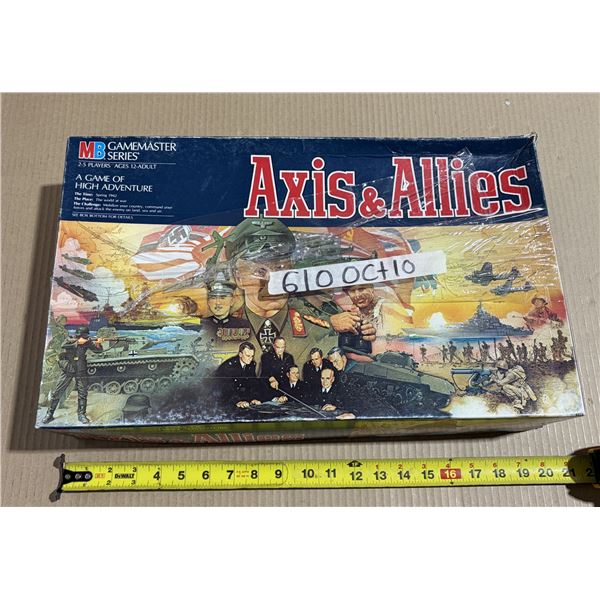 Axis and Allies Game, 1987