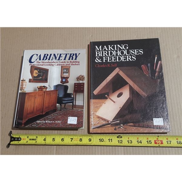 Cabinetry by R. Yoder, 1992/Making Birdhouse and Feeders by C.Self, 1985