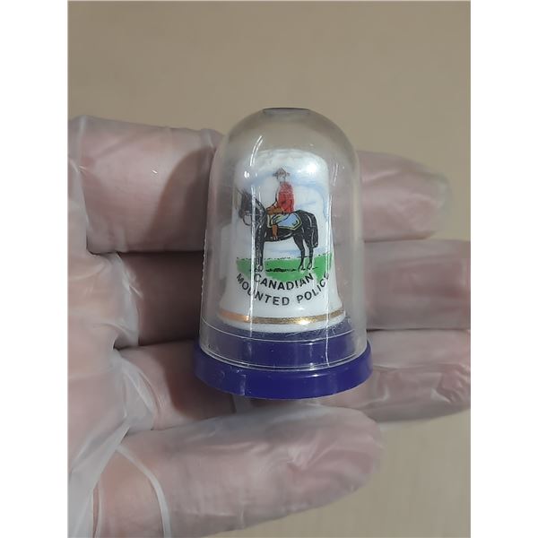 RCMP thimble, Birchcroft China, made in Great Britain